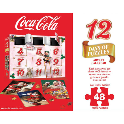 12 Days of Coca-Cola Jigsaw Puzzles - Advent Calendar