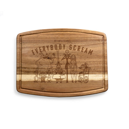 Nightmare Before Christmas - Ovale Acacia Cutting Board