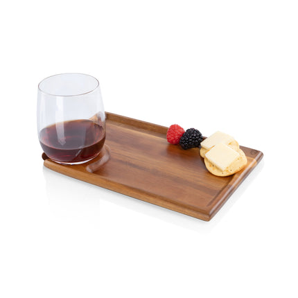 Rectangle Wine Appetizer Plate Set of  Four
