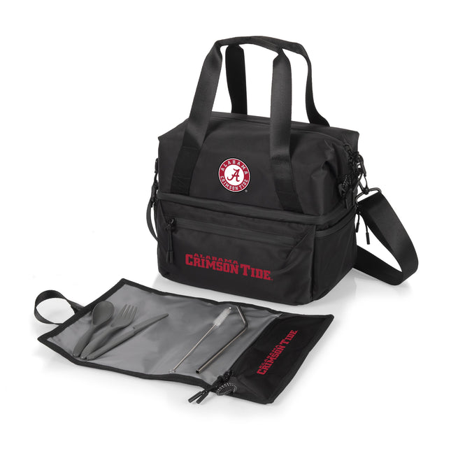Alabama Crimson Tide - Tarana Recycled Lunch Bag Cooler with Utensils
