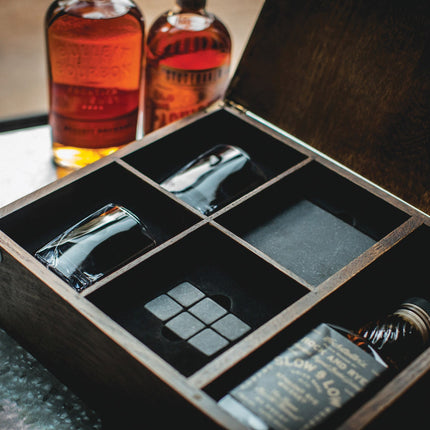 New York Giants Whiskey Box Gift Set