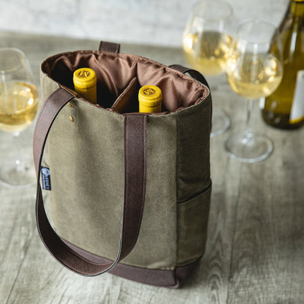 2 Bottle Insulated Wine Cooler Bag