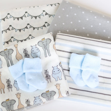 Baby Boy Cupcake Set - Royal Safari