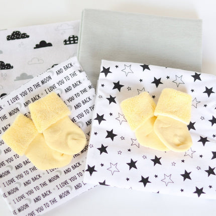 Baby Neutral Cupcake Set - Moon