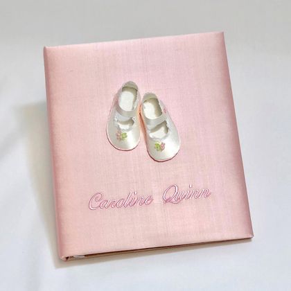 Baby Shoes Personalized Baby Memory Book