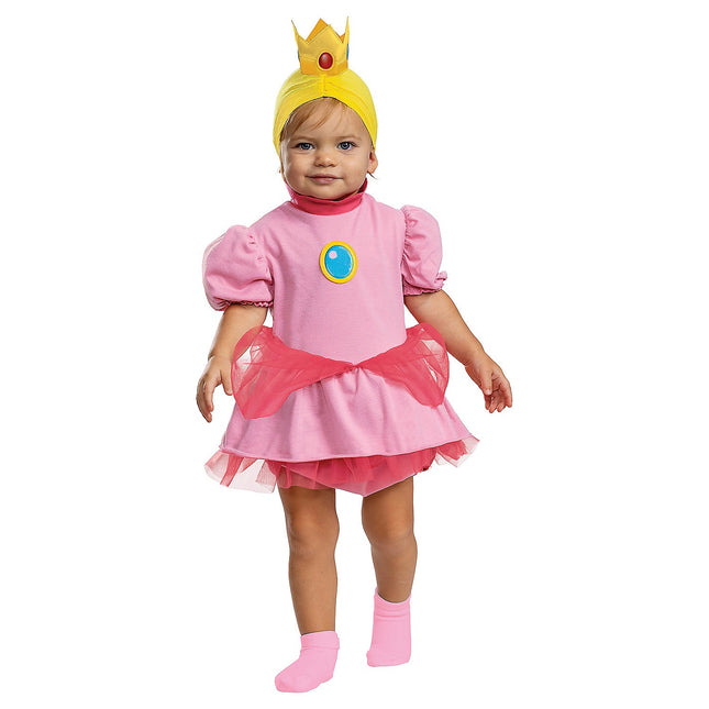Baby Posh Super Mario Brothers Princess Peach Costume