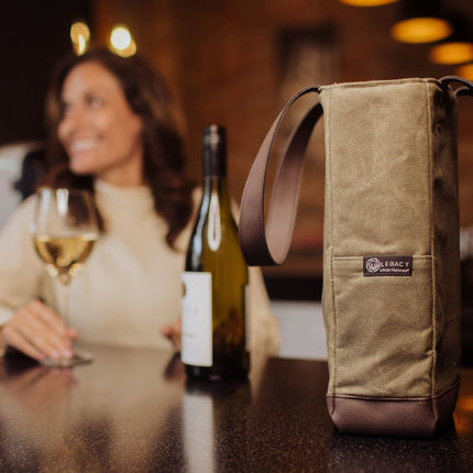 2 Bottle Insulated Wine Cooler Bag