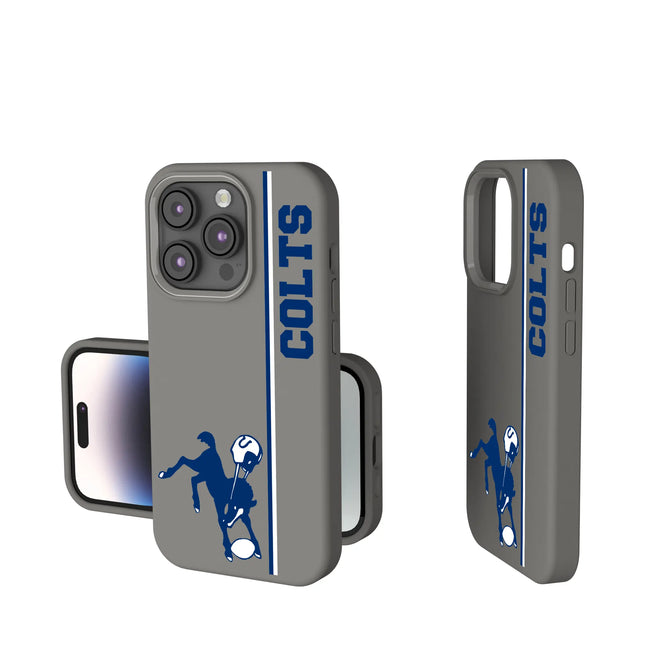Baltimore Colts 1946 Historic Collection Sidebar Soft Touch Phone Case for Apple iPhone