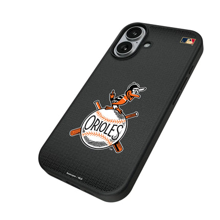 Baltimore Orioles 1954-1963 - Cooperstown Collection Linen MagSafe Compatible Phone Case for Apple iPhone