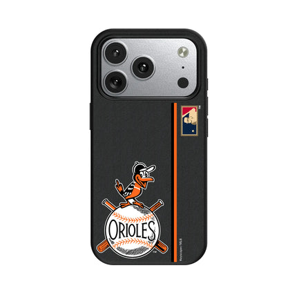 Baltimore Orioles 1954-1963 - Cooperstown Collection Sidebar MagSafe Compatible Phone Case for Apple iPhone