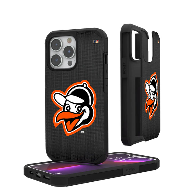 Baltimore Orioles 1955 - Cooperstown Collection Linen Rugged Phone Case for Apple iPhone
