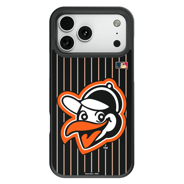 Baltimore Orioles 1955 - Cooperstown Collection Pinstripe Bump Phone Case for Apple iPhone