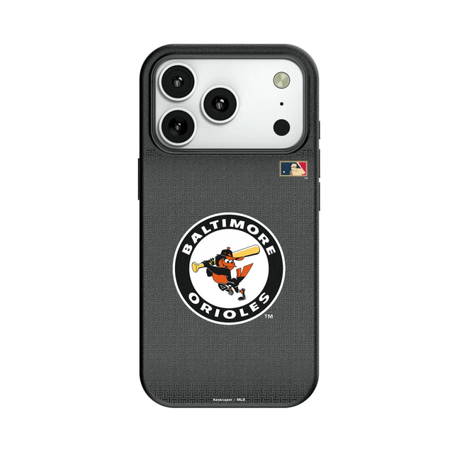 Baltimore Orioles 1966-1969 - Cooperstown Collection Linen MagSafe Compatible Phone Case for Apple iPhone