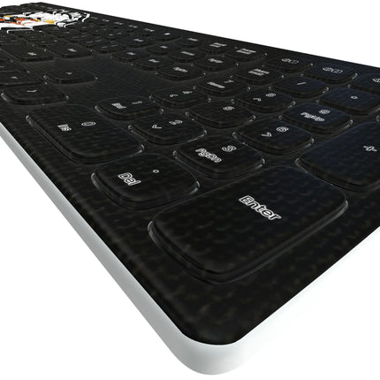 Baltimore Orioles 1966-1969 - Cooperstown Collection Solid Curved Wireless Keyboard