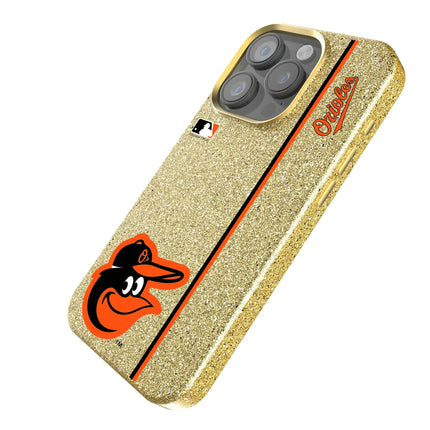 Baltimore Orioles Sidebar Bling Phone Case for Apple iPhone