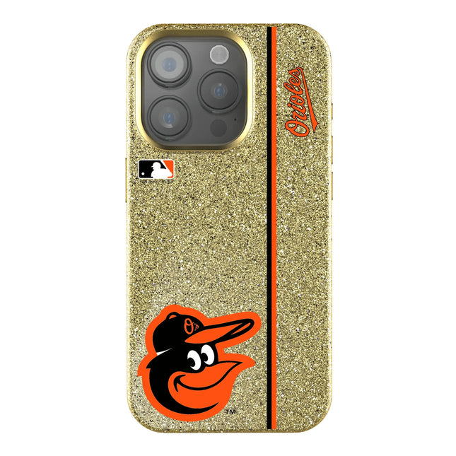 Baltimore Orioles Sidebar Bling Phone Case for Apple iPhone