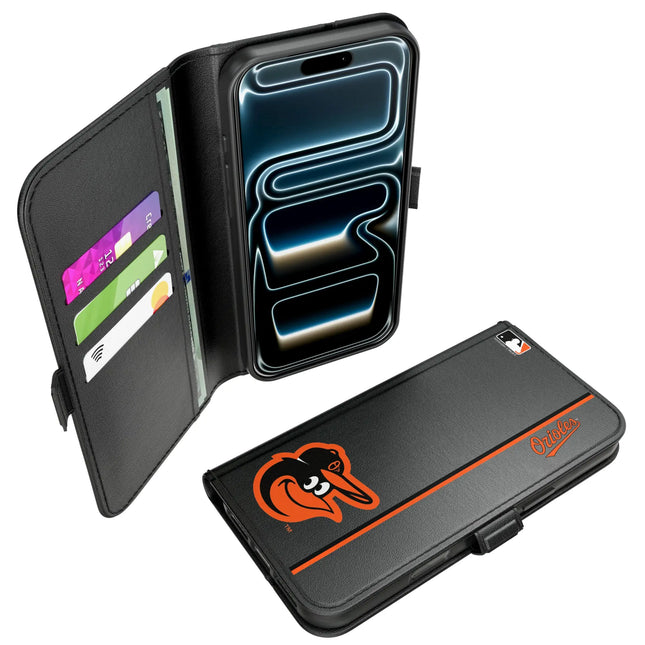 Baltimore Orioles Sidebar Folio 2.0 Case for Apple iPhone