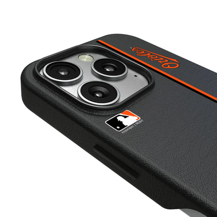 Baltimore Orioles Sidebar MagSafe Compatible Phone Case for Apple iPhone