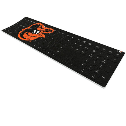 Baltimore Orioles Solid Curved Wireless Keyboard