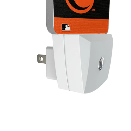 Baltimore Orioles Stripe Night Light 2-Pack
