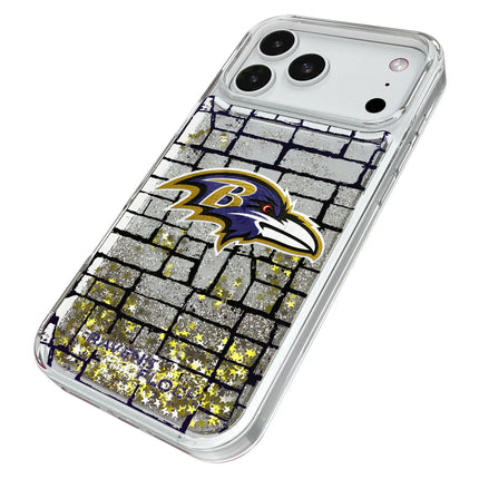 Baltimore Ravens Brick Glitter Phone Case for Apple iPhone
