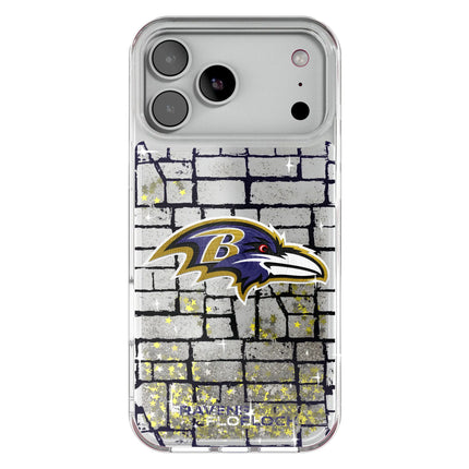 Baltimore Ravens Brick Glitter Phone Case for Apple iPhone
