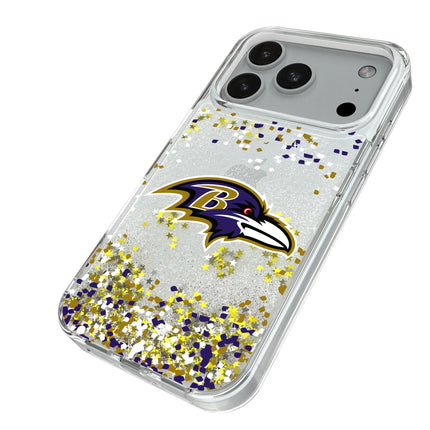Baltimore Ravens Confetti Glitter Phone Case for Apple iPhone