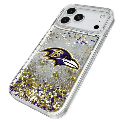 Baltimore Ravens Confetti Glitter Phone Case for Apple iPhone