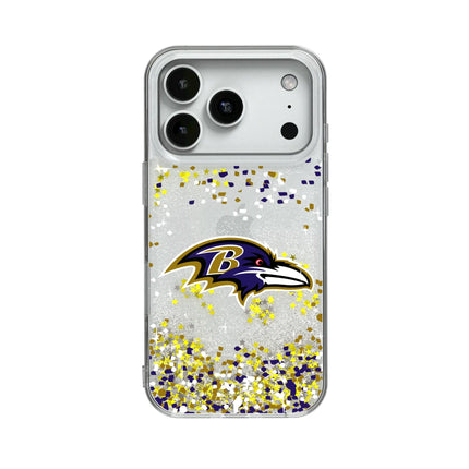 Baltimore Ravens Confetti Glitter Phone Case for Apple iPhone
