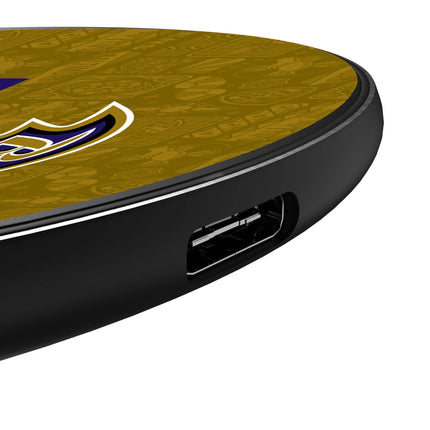Baltimore Ravens Deco 15-Watt Wireless Charger