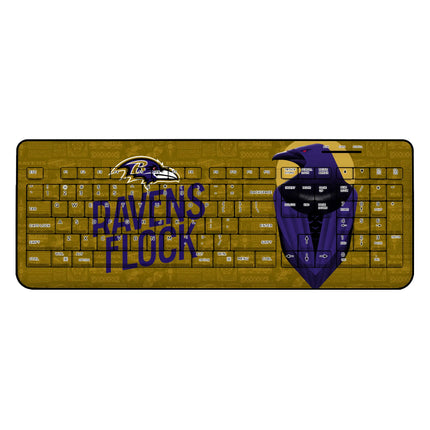 Baltimore Ravens Deco Wireless USB Keyboard