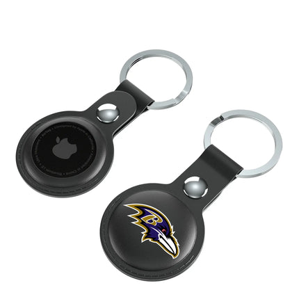 Baltimore Ravens Insignia Black Airtag Holder 2-Pack