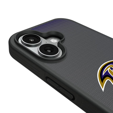 Baltimore Ravens Linen Bump Phone Case for Apple iPhone