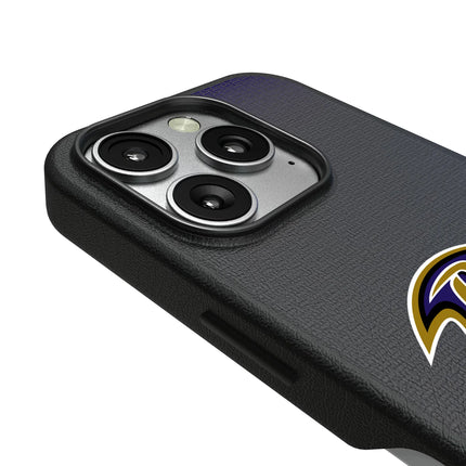 Baltimore Ravens Linen MagSafe Compatible Phone Case for Apple iPhone