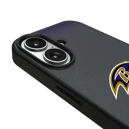 Baltimore Ravens Linen MagSafe Compatible Phone Case for Apple iPhone