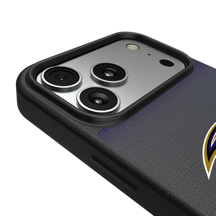 Baltimore Ravens Linen MagSafe Compatible Phone Case for Apple iPhone