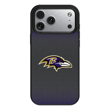 Baltimore Ravens Linen MagSafe Compatible Phone Case for Apple iPhone
