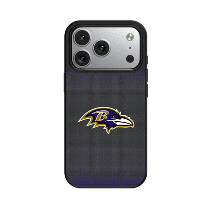 Baltimore Ravens Linen MagSafe Compatible Phone Case for Apple iPhone