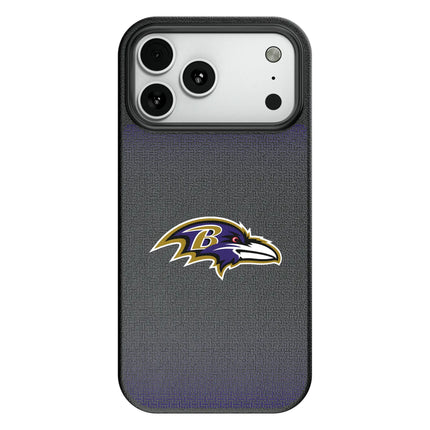 Baltimore Ravens Linen MagSafe Compatible Phone Case for Apple iPhone