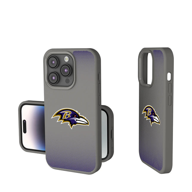 Baltimore Ravens Linen Soft Touch Phone Case for Apple iPhone