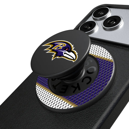 Baltimore Ravens Mesh PopSockets Magnetic Phone Grip and Stand