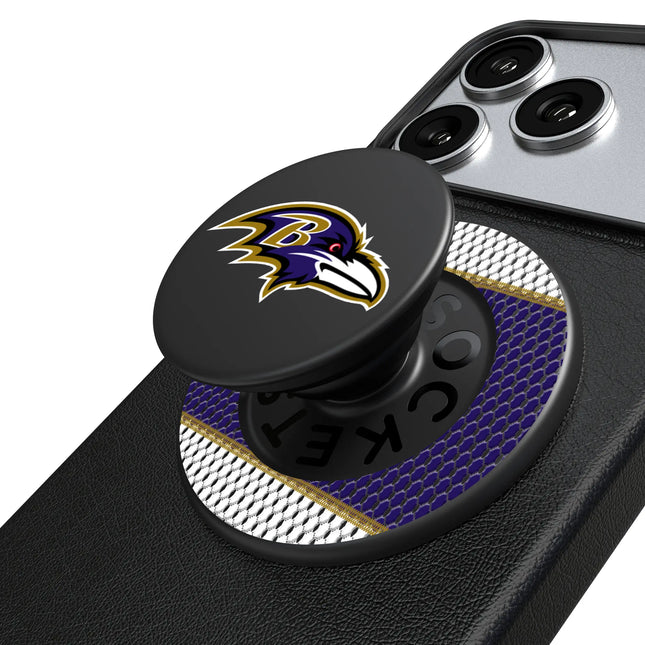 Baltimore Ravens Mesh PopSockets Magnetic Phone Grip and Stand