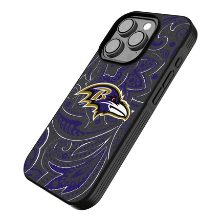 Baltimore Ravens Paisley Bump Phone Case for Apple iPhone