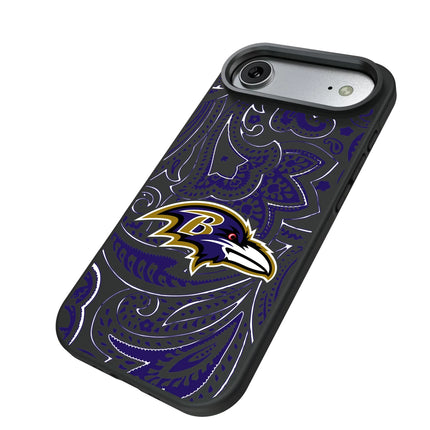 Baltimore Ravens Paisley Bump Phone Case for Apple iPhone