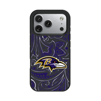 Baltimore Ravens Paisley Bump Phone Case for Apple iPhone