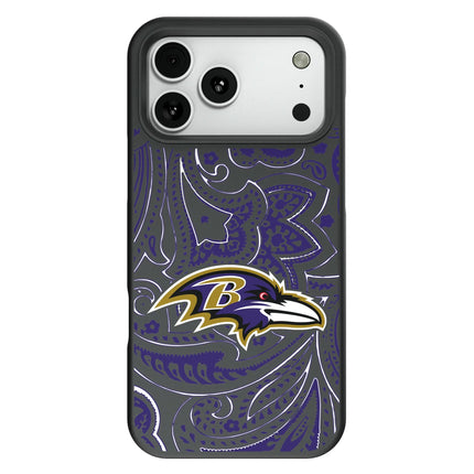 Baltimore Ravens Paisley Bump Phone Case for Apple iPhone