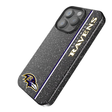 Baltimore Ravens Sidebar Black Bling Phone Case for Apple iPhone