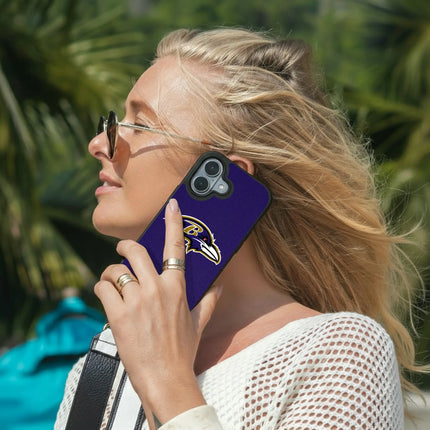 Baltimore Ravens Stripe Bump Phone Case for Apple iPhone