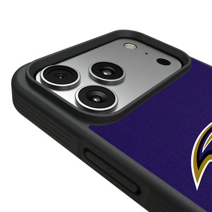 Baltimore Ravens Stripe Bump Phone Case for Apple iPhone