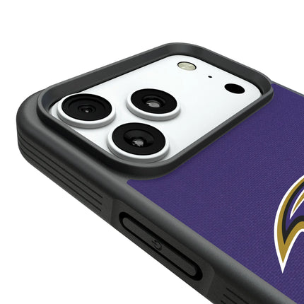 Baltimore Ravens Stripe Bump Phone Case for Apple iPhone